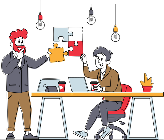 A propos teamwork cooperation collective work partnership illustration svg download png 3927222